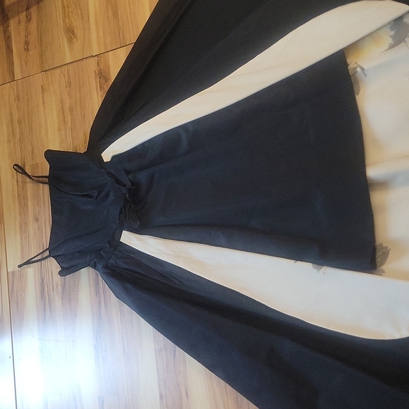 Vintage 50s Wiggle Cocktail Dress XS with Beautiful Reversible Hostess Skirt M - Picture 4 of 16